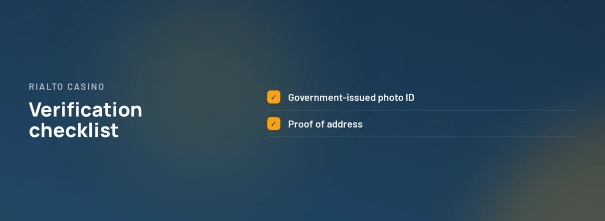 Get your documents ready