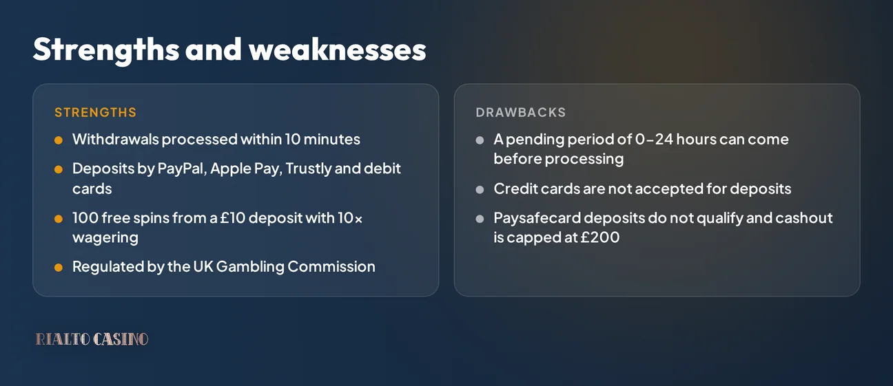 See the pros and cons