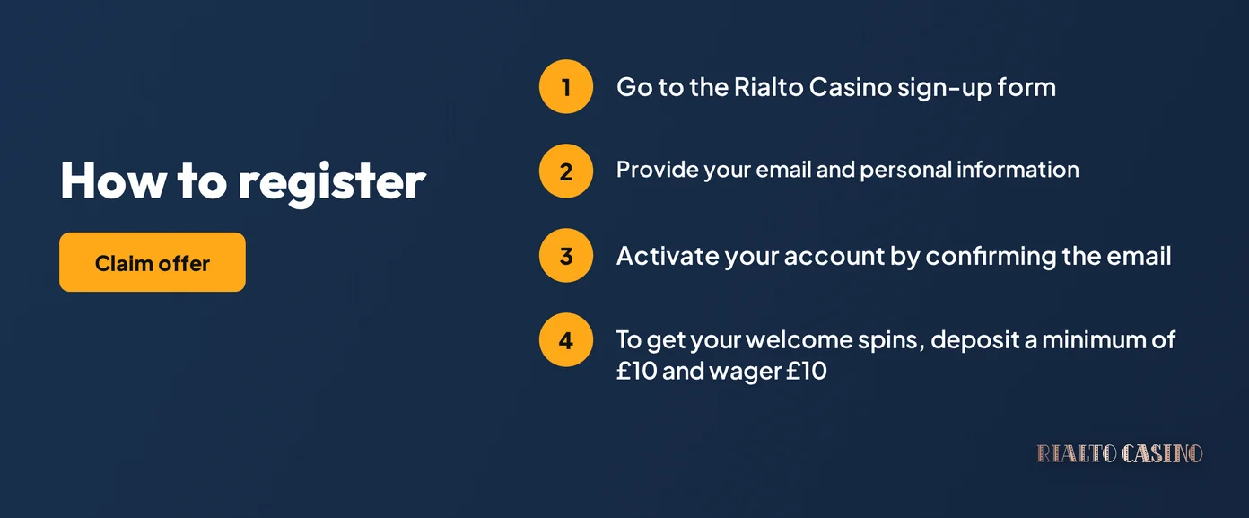 Create a player account